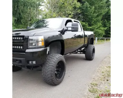 Spec-D Smooth Rivet Style Fender Flares Chevrolet Silverado 2007-2013 - FDF-SIV07V2-PK-MP