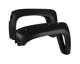Spec-D Short Bed Smooth Rivet Style Fender Flares Chevrolet Silverado 2500 | 3500 2014-2018