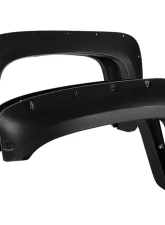 Spec-D Short Bed Smooth Rivet Style Fender Flares Chevrolet Silverado 2500 | 3500 2014-2018                                     - FDF-SIV14SBA-PK-MP - Image 10