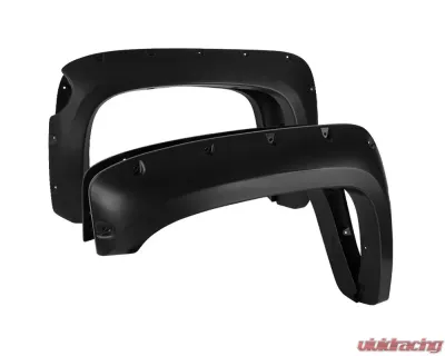 Spec-D Short Bed Smooth Rivet Style Fender Flares Chevrolet Silverado 2500 | 3500 2014-2018 - FDF-SIV14SBA-PK-MP
