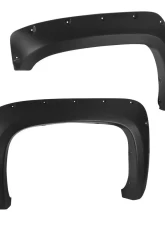 Spec-D Short Bed Smooth Rivet Style Fender Flares Chevrolet Silverado 2500 | 3500 2014-2018                                     - FDF-SIV14SBA-PK-MP - Image 9