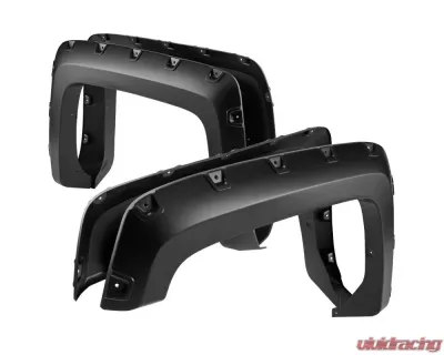 Spec-D Rivet Style Fender Flares Chevrolet Silverado 2500 | 3500 2014-2018 - FDF-SIV14V2-PK-MP