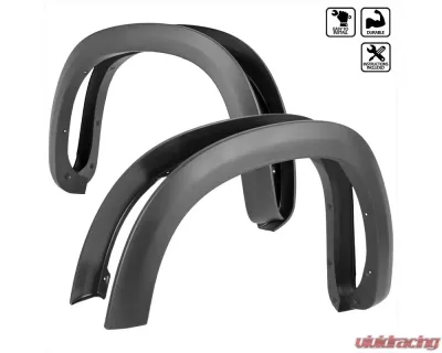 Spec-D OE Style Fender Flares Set Chevrolet Silverado 1500 2019-2021 - FDF-SIV1915BK-MP