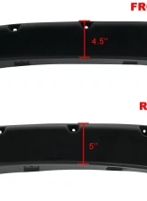 Spec-D Smooth Rivet Style Fender Flares Chevrolet | GMC 1999-2007                                     - FDF-SIV99A-PK-MP - Image 2