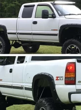 Spec-D Smooth Rivet Style Fender Flares Chevrolet | GMC 1999-2007                                     - FDF-SIV99A-PK-MP - Image 3