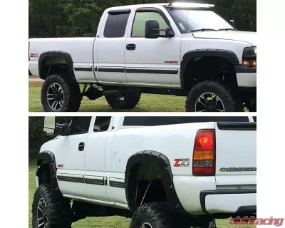 Spec-D Smooth Rivet Style Fender Flares Chevrolet | GMC 1999-2007 - FDF-SIV99A-PK-MP