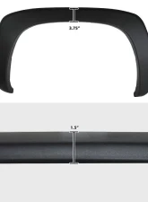 Spec-D Black Polypropylene Fender Flares Chevrolet | GMC 1999-2007                                     - FDF-SIV99BK-RS - Image 5