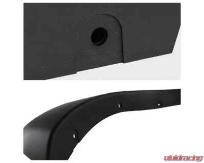 Spec-D Black Polypropylene Fender Flares Chevrolet | GMC 1999-2007 - FDF-SIV99BK-RS