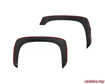 Spec-D Black Polypropylene Fender Flares Chevrolet | GMC 1999-2007 - FDF-SIV99BK-RS