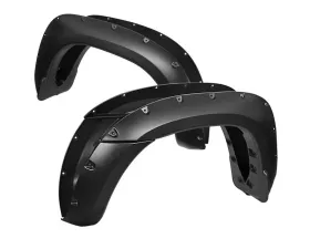 Spec-D 6ft. Long Bed Smooth Rivet Style Fender Flares Toyota Tacoma 2005-2011