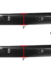 Spec-D 6ft. Long Bed Smooth Rivet Style Fender Flares Toyota Tacoma 2005-2011                                     - FDF-TAC05A-PK-MP - Image 3