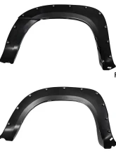 Spec-D 6ft. Long Bed Smooth Rivet Style Fender Flares Toyota Tacoma 2005-2011                                     - FDF-TAC05A-PK-MP - Image 8