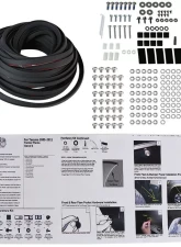 Spec-D 6ft. Long Bed Smooth Rivet Style Fender Flares Toyota Tacoma 2005-2011                                     - FDF-TAC05A-PK-MP - Image 9