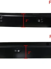 Spec-D 6ft. Long Bed Smooth Rivet Style Fender Flares Toyota Tacoma 2012-2015                                     - FDF-TAC12A-PK-MP - Image 3
