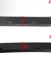 Spec-D Textured Rivet Style Fender Flares Toyota Tacoma 2016-2021                                     - FDF-TAC16A-PK-WB - Image 3