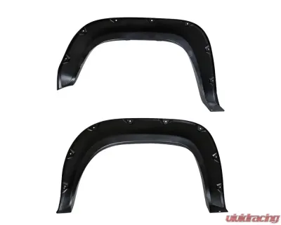 Spec-D Textured Rivet Style Fender Flares Toyota Tacoma 2016-2021 - FDF-TAC16A-PK-WB