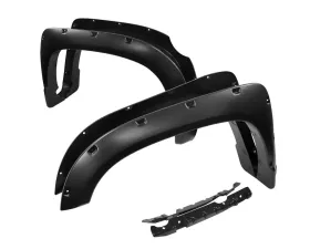 Spec-D Smooth Rivet Style Fender Flares Toyota Tundra 2014-2018