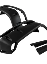 Spec-D Textured Extended Fender Flares Jeep Wrangler 1997-2006                                     - FDF-WRG97B-PK-RS - Image 10