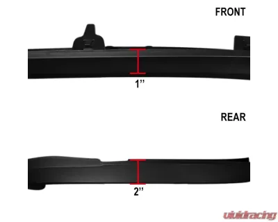 Spec-D 20"/21" Wheel Fender Flares BMW X5 E70 2007-2013 - FDF-X507BK-GL