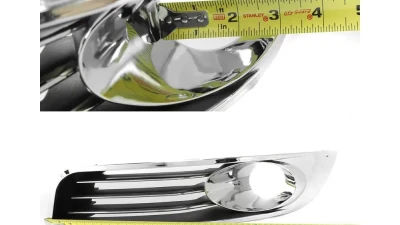 Spec-D Chrome Fog Lamp Covers Chevrolet Impala 2006-2012                                     - FLC-IPA06CR-GL - Image 9