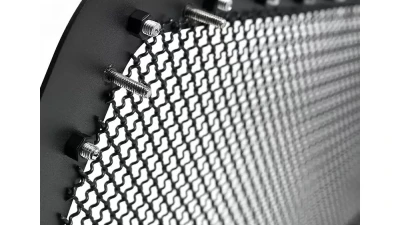 Spec-D Rivet Style Black Stainless Steel Mesh Grille Center Insert Ford F-150 2004-2008                                     - HBG-F15004BKSS-YH - Image 8