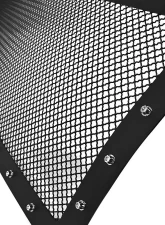 Spec-D Rivet Style Black Stainless Steel Mesh Grille Center Insert Ford F-150 2009-2012                                     - HBG-F15009BKSS-YH - Image 5