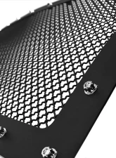 Spec-D Rivet Style Black Stainless Steel Mesh Grille Center Insert Ford F-150 2009-2012                                     - HBG-F15009BKSS-YH - Image 6