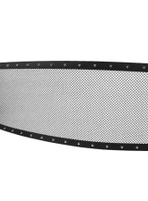 Spec-D Rivet Style Black Stainless Steel Mesh Grille Center Insert Ford F-Series 2011-2016                                     - HBG-F25011BKSS-YH - Image 10