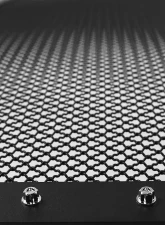 Spec-D Rivet Style Black Stainless Steel Mesh Grille Center Insert Ford F-Series 2011-2016                                     - HBG-F25011BKSS-YH - Image 3