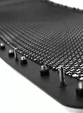 Spec-D Rivet Style Black Stainless Steel Mesh Grille Center Insert Ford F-Series 2011-2016                                     - HBG-F25011BKSS-YH - Image 8