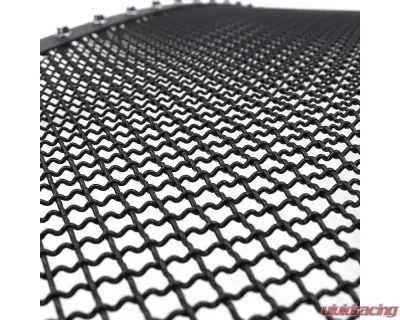 Spec-D Rivet Style Black Stainless Steel 3PC Mesh Grille Insert Ford F-Series | Excursion 1999-2004 - HBG-F25099BKSS-YH