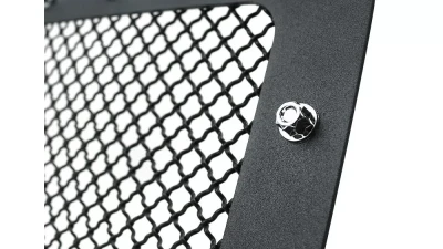 Spec-D Rivet Style Black Stainless Steel 3PC Mesh Grille Insert Ford F-Series | Excursion 1999-2004                                     - HBG-F25099BKSS-YH - Image 6