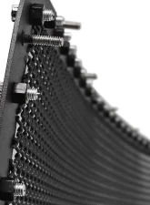 Spec-D Rivet Style Black Stainless Steel Mesh Grille Insert Dodge Ram 2002-2005                                     - HBG-RAM02BKSS-YH - Image 8