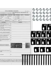 Spec-D Rivet Style Black Stainless Steel Mesh Grille Insert Dodge Ram 2002-2005                                     - HBG-RAM02BKSS-YH - Image 9