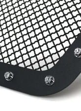 Spec-D Rivet Style Black Stainless Steel Mesh Grille Insert GMC Sierra 2003-2006                                     - HBG-SIE0315BKSS-YH - Image 5