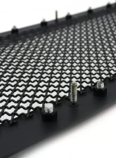 Spec-D Rivet Style Black Stainless Steel Mesh Grille Insert GMC Sierra 2003-2006                                     - HBG-SIE0315BKSS-YH - Image 8