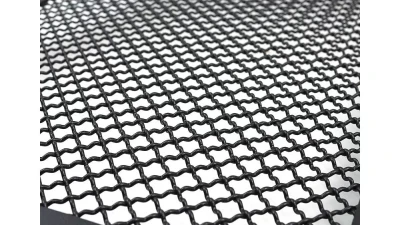 Spec-D Rivet Style Black Stainless Steel Mesh Grille Insert GMC Sierra 2007-2013                                     - HBG-SIE0715BKSS-YH - Image 2