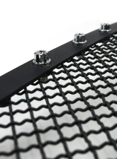 Spec-D Rivet Style Black Stainless Steel 2PC Mesh Grille Insert Chevrolet Silverado | Avalanche 2003-2006                                     - HBG-SIV0315BKSS2P-YH - Image 6