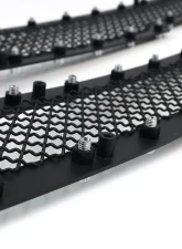 Spec-D Rivet Style Black Stainless Steel 2PC Mesh Grille Insert Chevrolet Silverado | Avalanche 2003-2006                                     - HBG-SIV0315BKSS2P-YH - Image 8