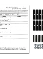 Spec-D Rivet Style Black Stainless Steel 2PC Mesh Grille Insert Chevrolet Silverado | Avalanche 2003-2006                                     - HBG-SIV0315BKSS2P-YH - Image 9