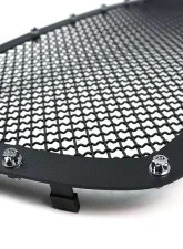 Spec-D Rivet Style Black Stainless Steel Mesh Grille Insert Chevrolet Silverado 2005-2007                                     - HBG-SIV05BKSS-YH - Image 3