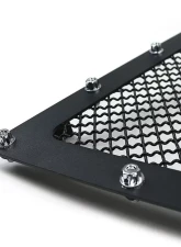 Spec-D Rivet Style Black Stainless Steel Mesh Grille Insert Chevrolet Silverado 2005-2007                                     - HBG-SIV05BKSS-YH - Image 4