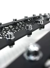 Spec-D Rivet Style Black Stainless Steel 2PC Mesh Grille Insert Chevrolet Silverado 2005-2007                                     - HBG-SIV0615BKSS2P-YH - Image 6