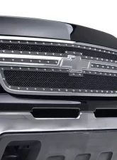 Spec-D Rivet Style Black Stainless Steel 2PC Mesh Grille Insert Chevrolet Silverado 2005-2007                                     - HBG-SIV0615BKSS2P-YH - Image 10