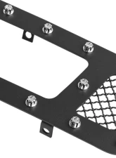Spec-D Rivet Style Black Stainless Steel 3PC Mesh Grille insert Chevrolet Silverado 1500 2007-2013                                     - HBG-SIV0715BKSS3P-YH - Image 6