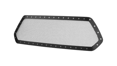 Spec-D Rivet Style Black Stainless Steel Mesh Grille Insert Toyota Tacoma 2016-2018                                     - HBG-TAC16BKSS-YH - Image 10