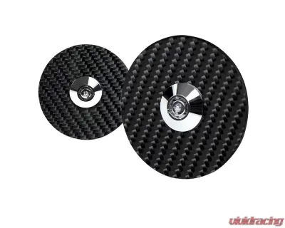 Spec-D Universal Racing Style 2.5" Carbon Fiber Hood Lock Latch Pins w/ Keys - HDPIN-BCF-RS