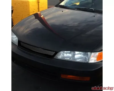 Spec-D TR Style Black ABS Mesh Grille Honda Accord 1994-1997 - HG-ACD94TR