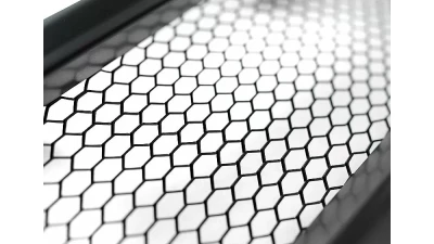 Spec-D Black ABS Mesh Grille Nissan Altima 2005-2006                                     - HG-ALT05BB-RS - Image 2