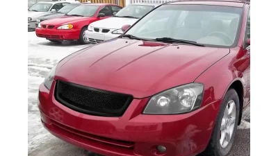 Spec-D Black ABS Mesh Grille Nissan Altima 2005-2006                                     - HG-ALT05BB-RS - Image 8